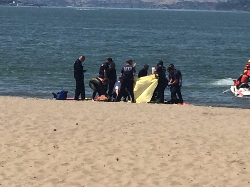 A teenage boy was pulled from the water near Crissy Field on June 10, 2019. 
