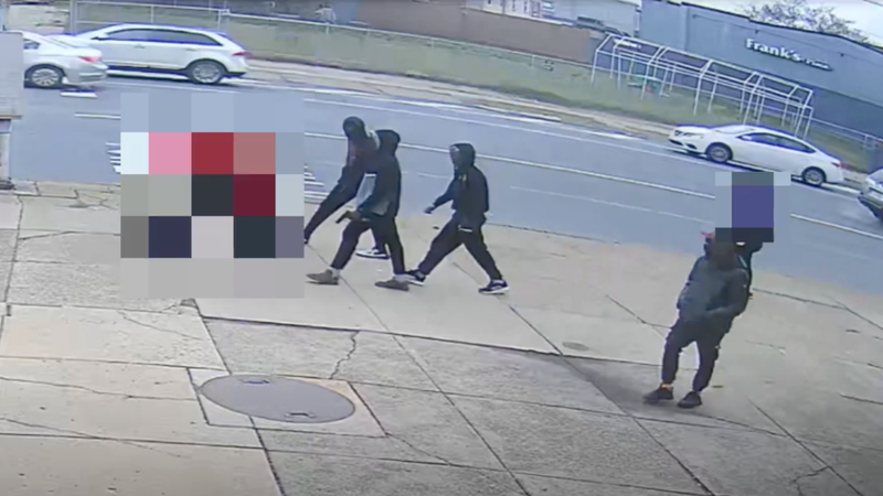 Philadelphia police are searching for four suspects in the shooting death of a 15-year-old student. He was shot in the chest on his way to school on  March 28, 2023.