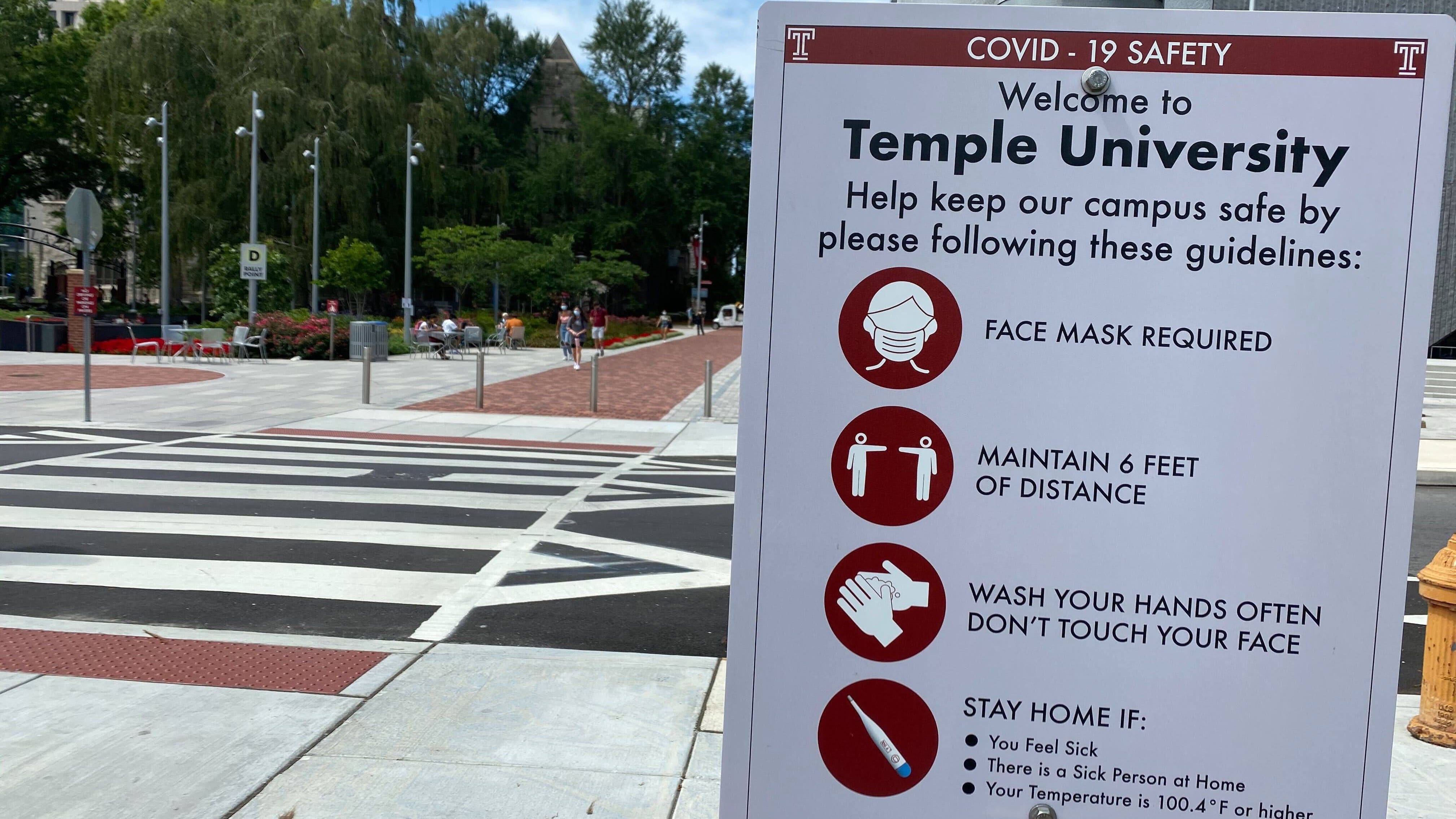 Philadelphia requiring vaccinations for all health care workers, college students, staff