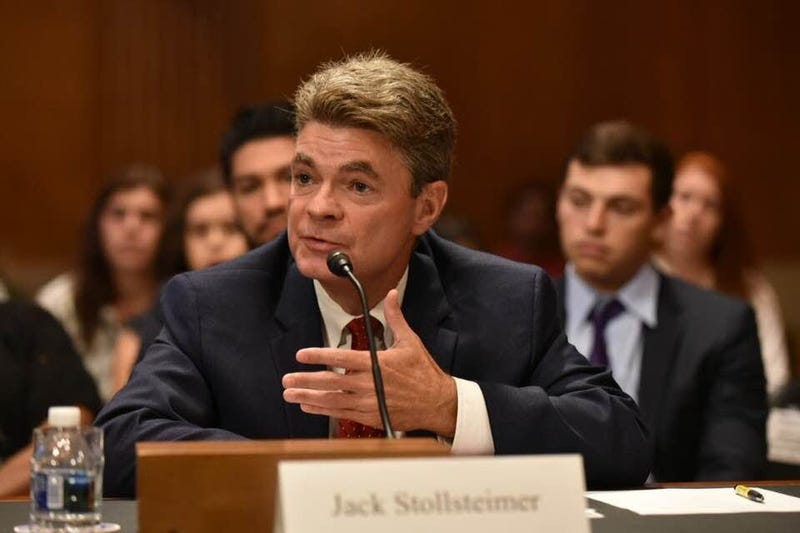 Jack Stollsteimer testifying at Senate. 