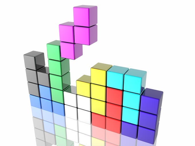 Tetris blocks
