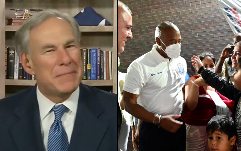 Texas Gov. Greg Abbott and Mayor Eric Adams are in an escalating war of words over the Lone Star State's busing policy
