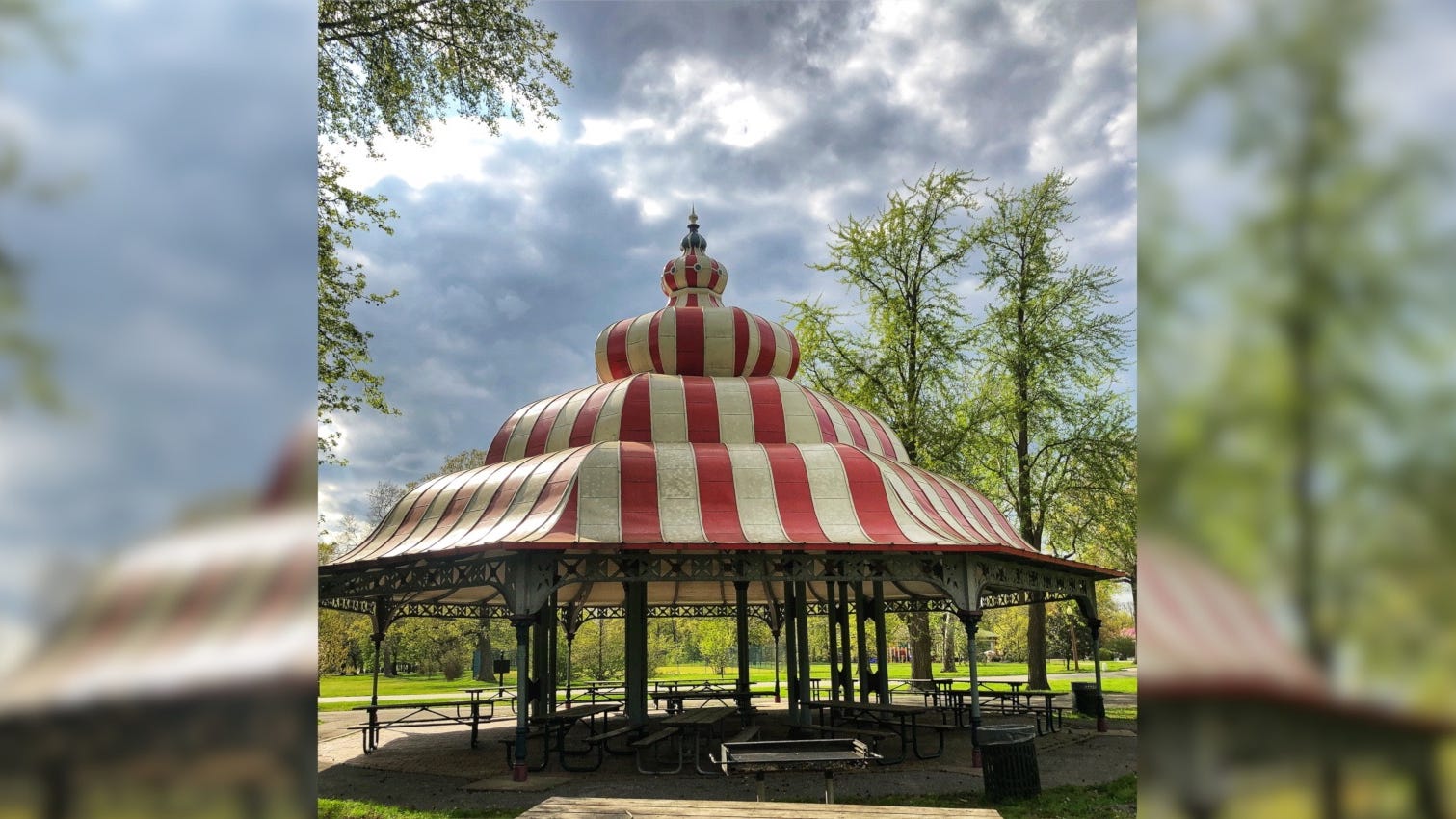 Historic pavilions at Tower Grove Park undergo major restoration