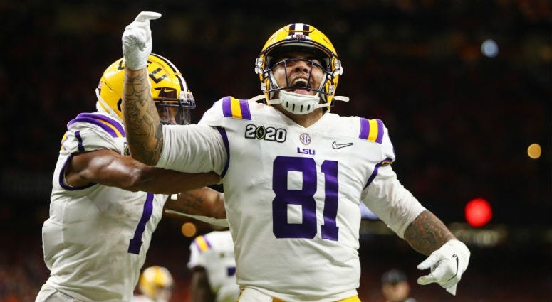 Thad Moss brings more to the table than just his last name