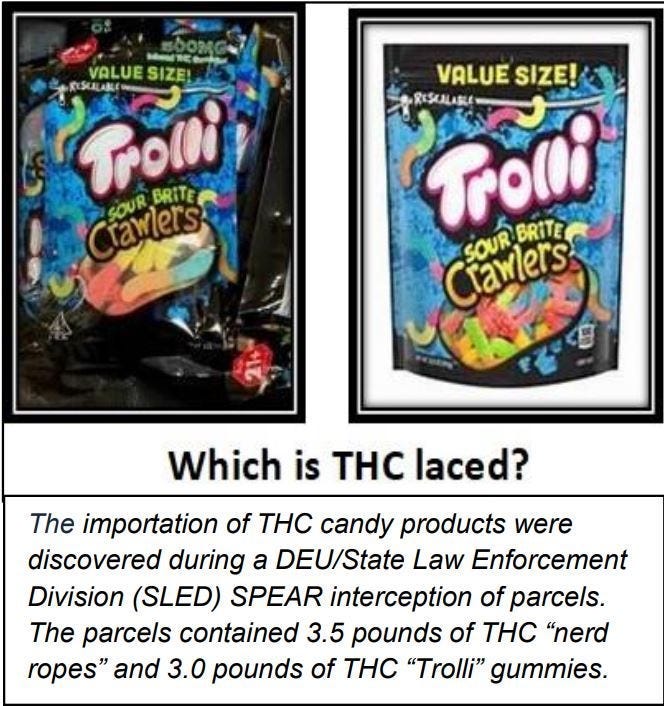 THC-Infused Candy Packaging - GCMDEU