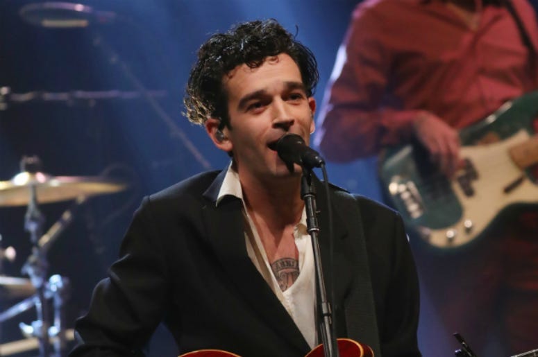  Matthew Healy from The 1975