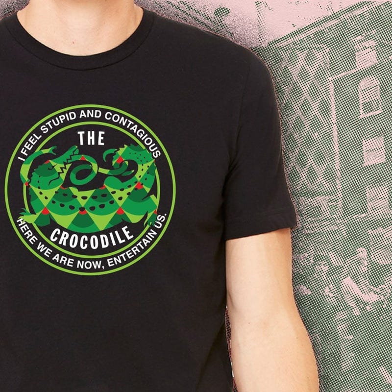 The Crocodile benefit tee
