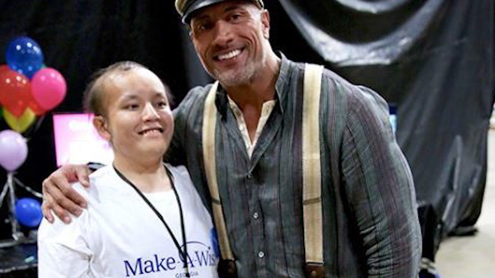 The Rock Meets Make-A-Wish Fans on Set: Best Part of Fame