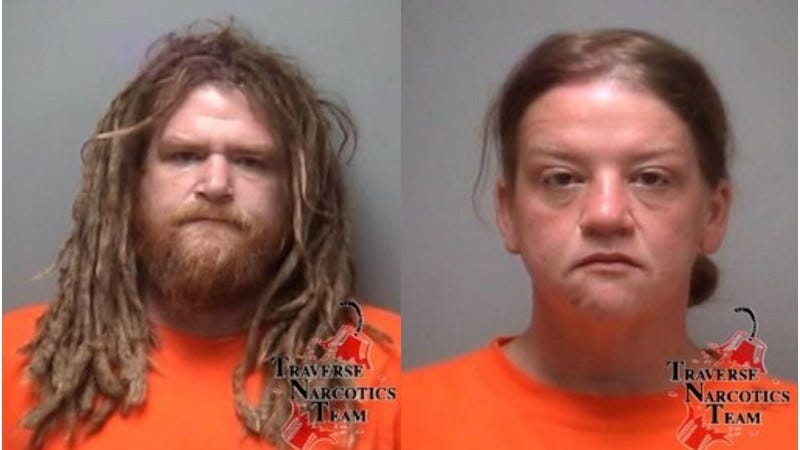 Stolen property investigation leads to arrest of Northern Michigan siblings after cops find drugs, guns