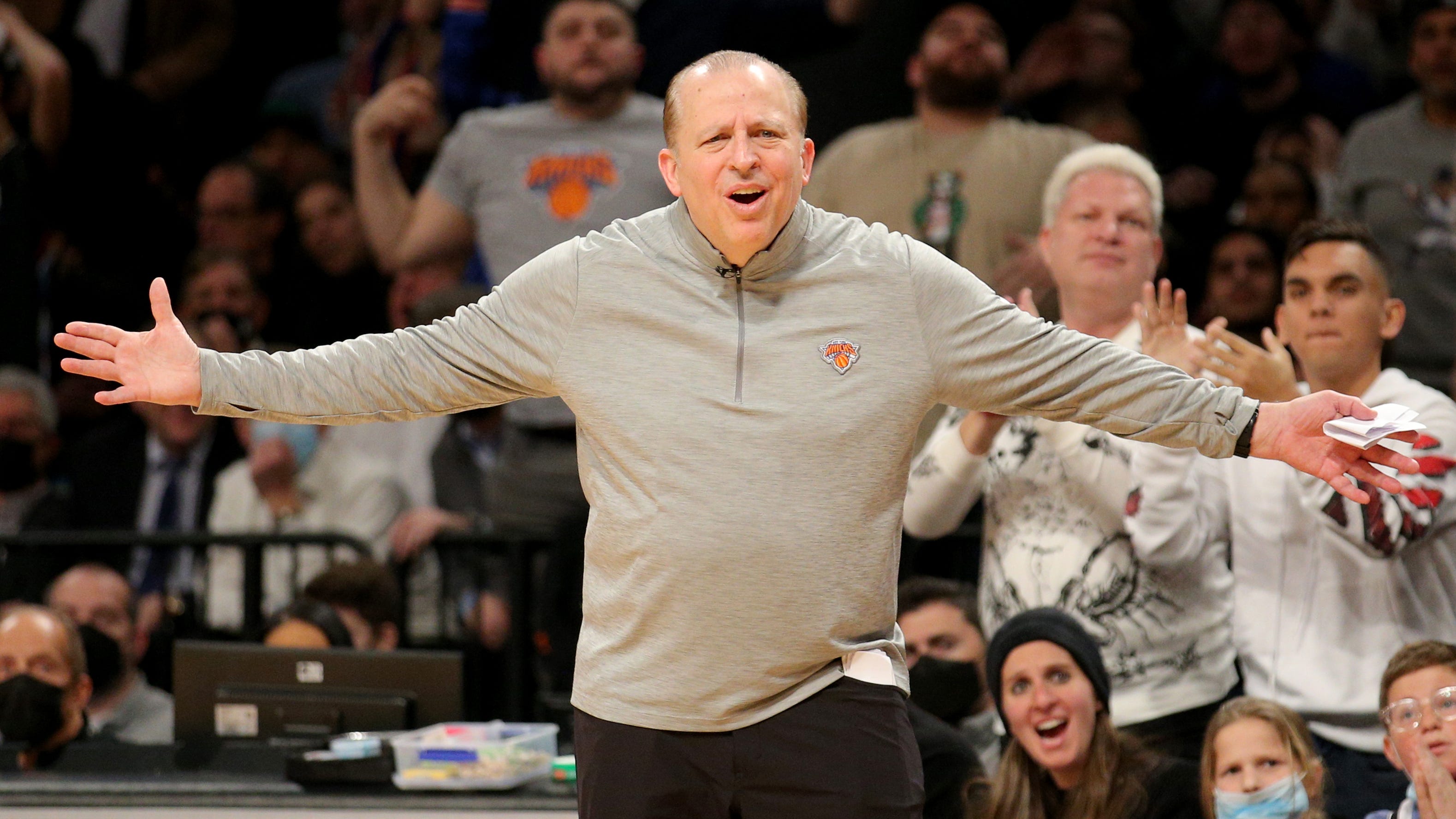 Tom Thibodeau, Knicks fans furious with refs after 112-110 loss to Nets: 'I'm pissed'