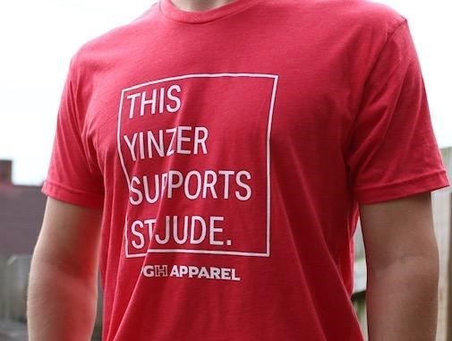 THIS YINZER SUPPORTS ST. JUDE