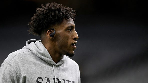 Michael Thomas returns to Saints practice after starting camp on PUP list