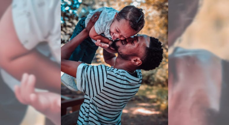 Kenny Thomas, who went viral for dancing by his son Kristian's crib, now says Kristian is cancer-free.