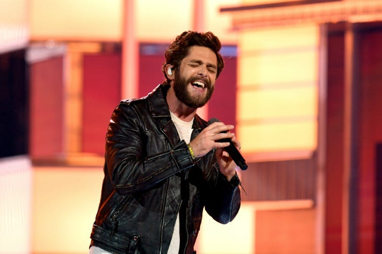 Thomas Rhett performs onstage during the 54th Academy Of Country Music Awards