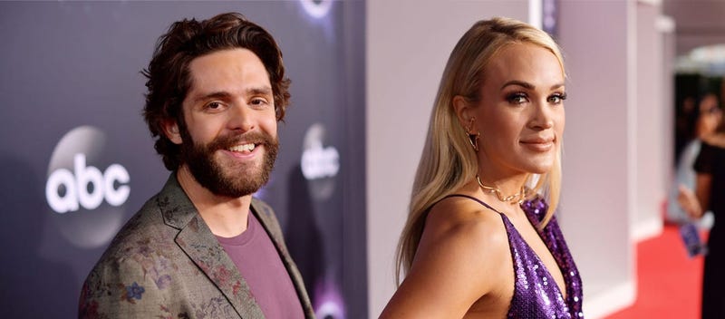 Thomas Rhett and Carrie Underwood