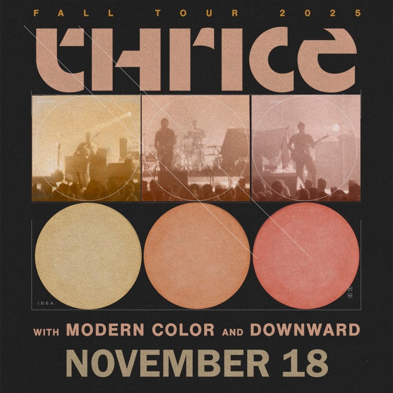 Thrice at Showbox SoDo