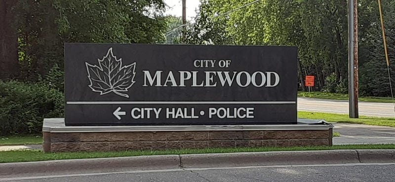 Maplewood sign