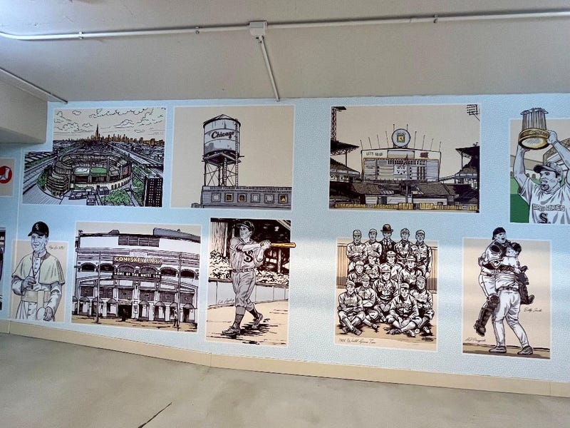 White Sox Mural at Midway Airport