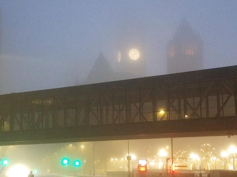 Minneapolis in the fog