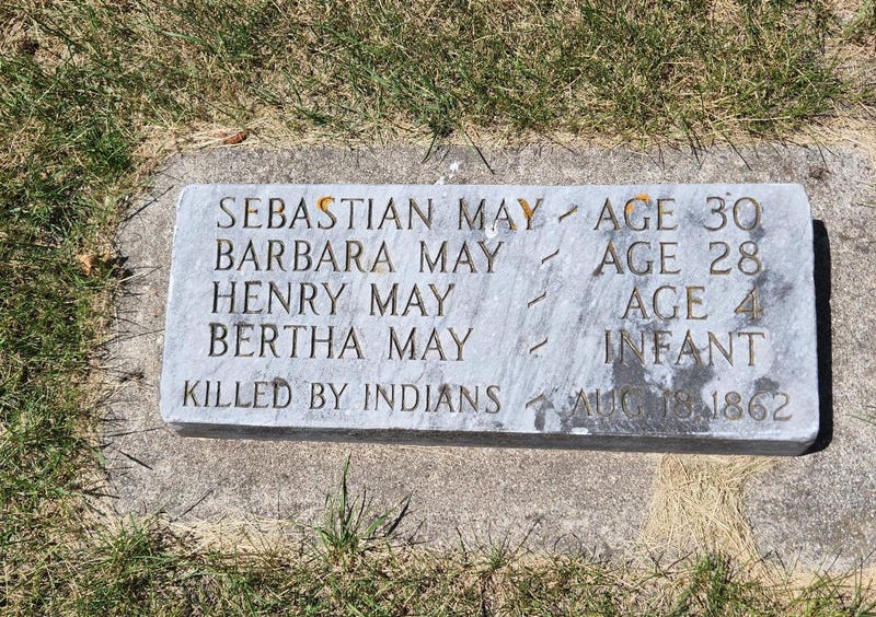 New headstone