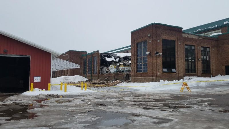 State Fair cattle barn collapses