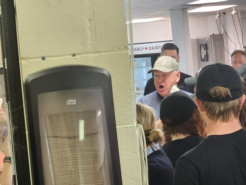 Walz and ice cream