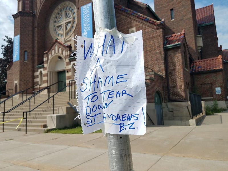 Sign at St. Andrews