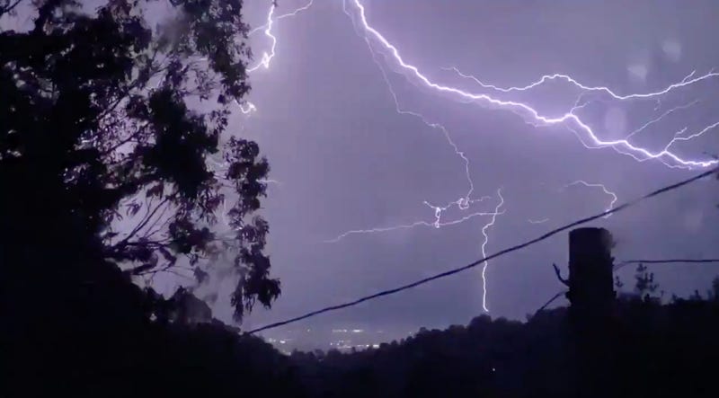 Bay Area Thunderstorm, August 16, 2020