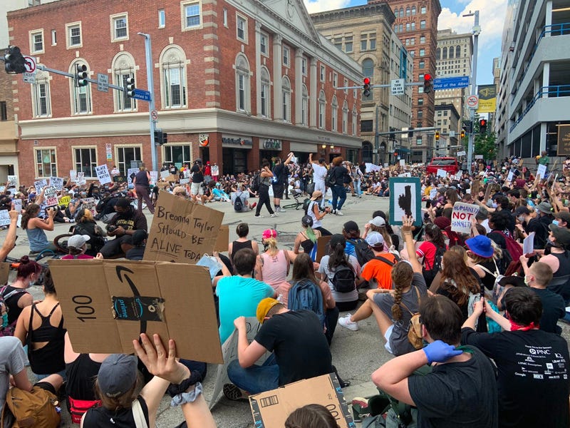 George Floyd Protest Thursday June 4