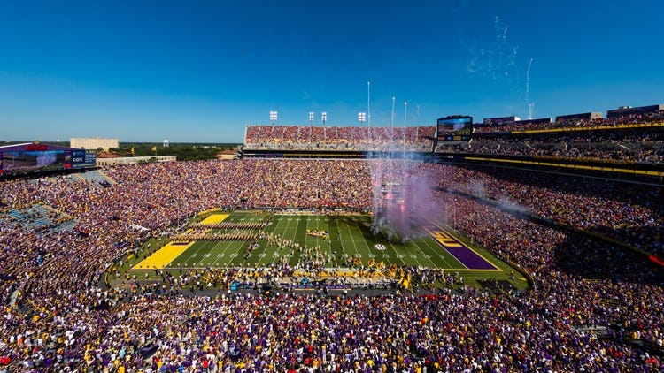 LSU is preparing for full capacity in Tiger Stadium for football games