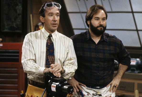 Tim Allen, Richard Karn, Home Improvement, Co-Stars, Tool Time, Competition Show