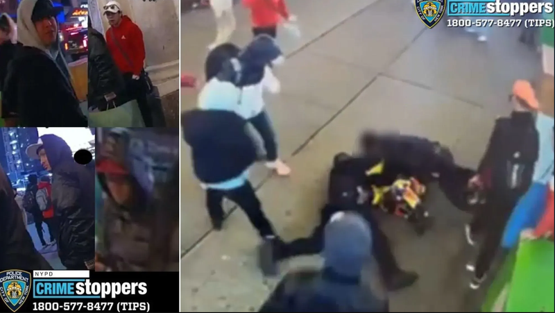 The caught-on-camera brawl in Times Square on Jan. 27 sparked a firestorm of debate about the migrant crisis