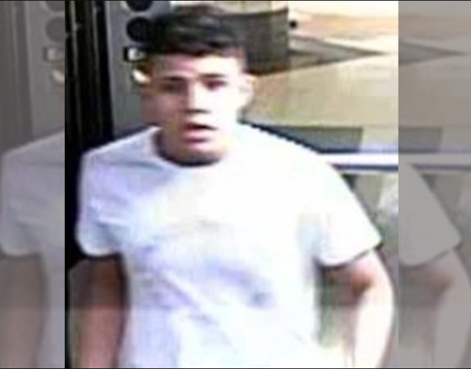 A photo of the suspected gunman accused of shooting a Brazilian tourist and firing at an officer at a store in Times Square on Feb. 8, 2024.