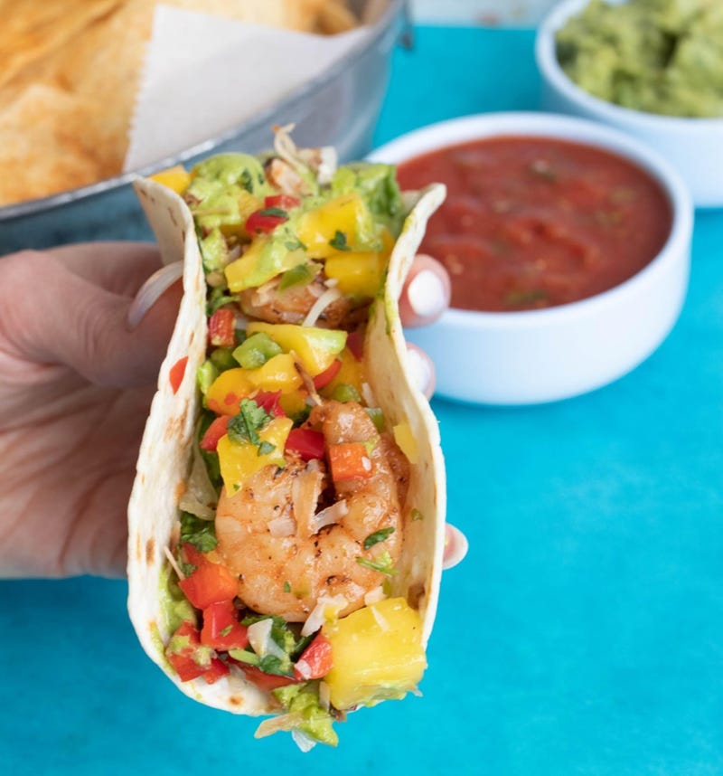 Mango Shrimp Taco