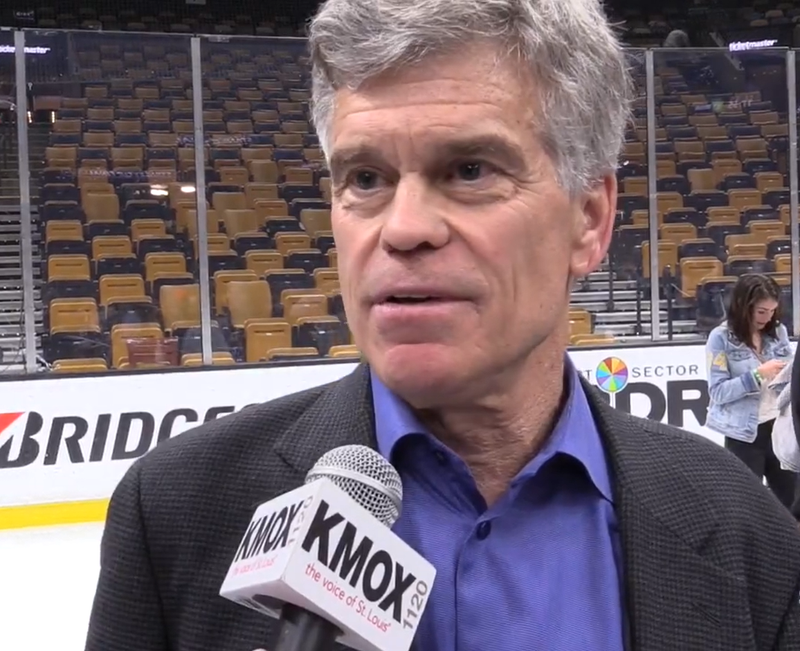 Tom Stillman speaking with KMOX
