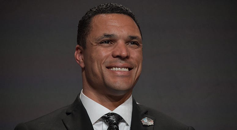 Pro Football Hall of Fame tight end Tony Gonzalez
