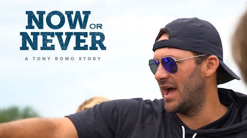 Tony Romo Now or Never