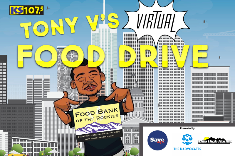 Tony V Virtual Food Drive