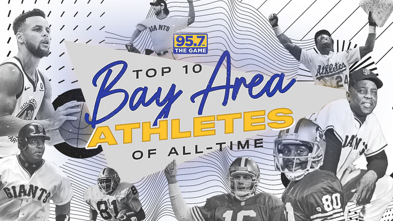 95.7 The Game's Top 10 List of All-Time Athletes