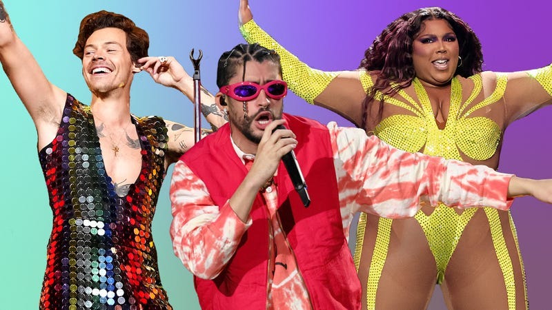 Harry Styles, Bad Bunny and Lizzo