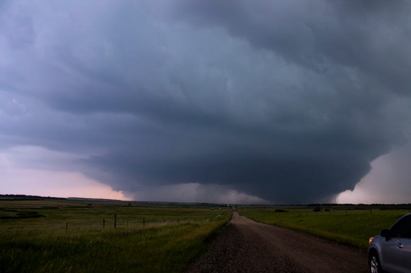 file image of a tornado over fields