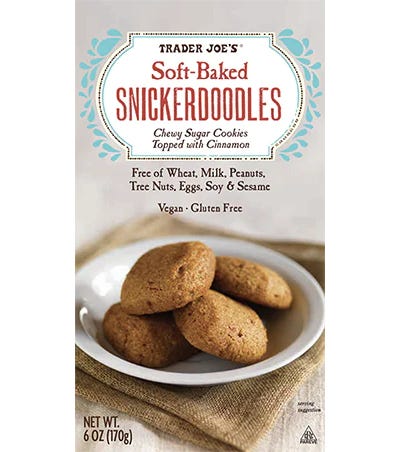 Trader Joe's snickerdoodle cookie recall