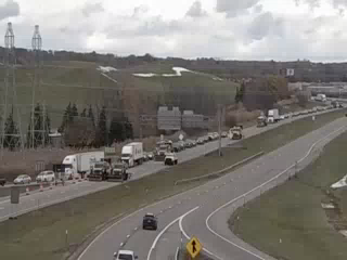 Delays on the 190 south in Niagara County have been significant after a crash on Niagara Falls Boulevard southbound damaged the bridge affecting 190 traffic.