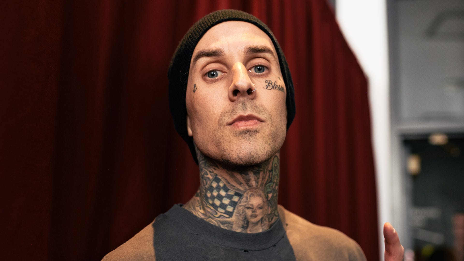 See inside Travis Barker's calm and cool Calabasas home