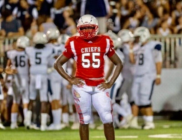 Cardinal Gibbons Linebacker Tray Brown Is The Real Deal