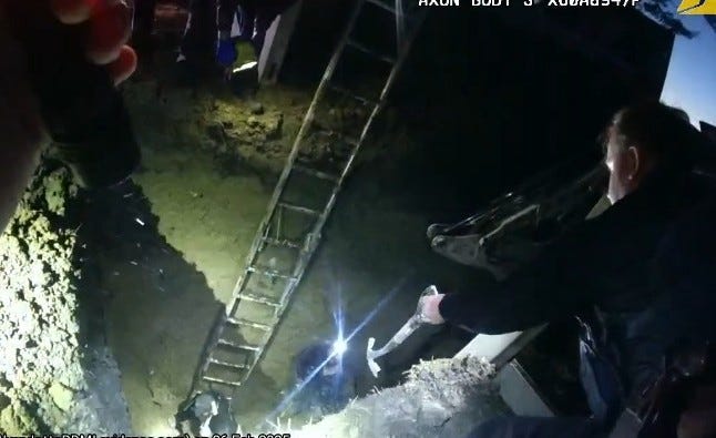 Wyandotte Police Department trench rescue