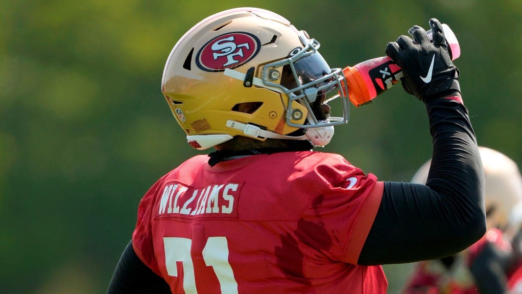 Trent Williams isn't overreacting to 49ers offense struggling in camp