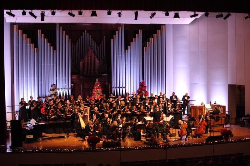 The Trey Clegg Singers and members of the Atlanta Symphony Orchestra will perform Saturday, Dec 14 at Ebenezer Baptist Church in Atlanta