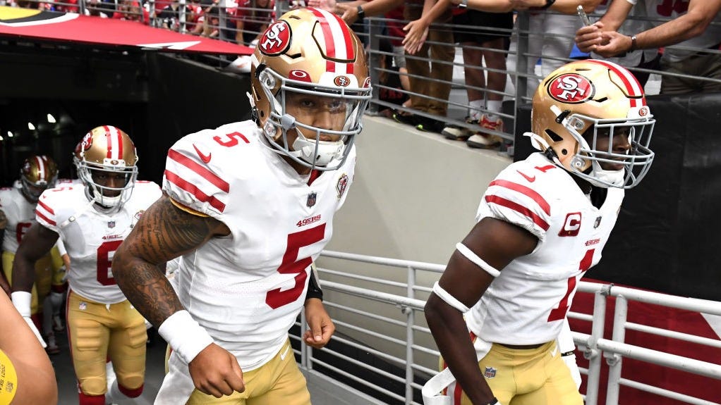 Trey Lance not among six 49ers captains for 2022 season