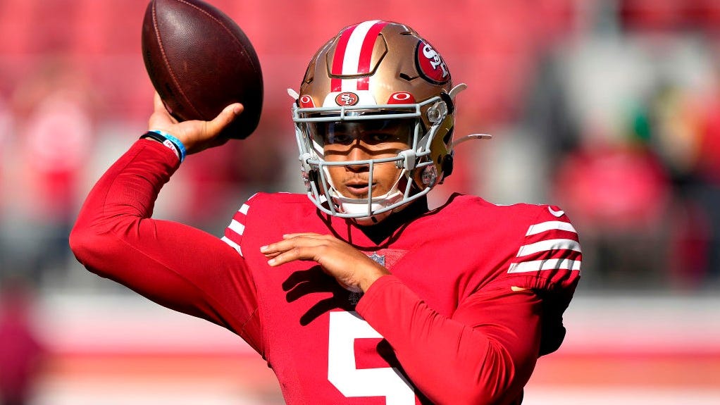 Trey Lance tosses 76-yard touchdown in preseason opener vs. Packers
